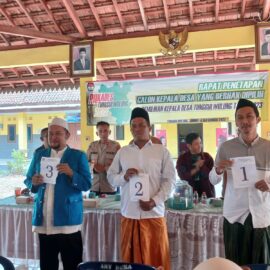 Ini, Nomor Urut Calon Kades Tunggulwulung