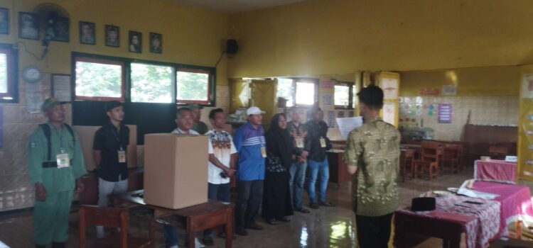 Proses Pemungutan Suara PILKADES